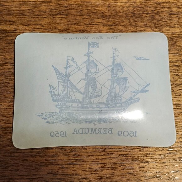 The Sea Venture Shipwreck Bermuda Commemorative Trinket Dish 350th Anniversary - Picture 2 of 3